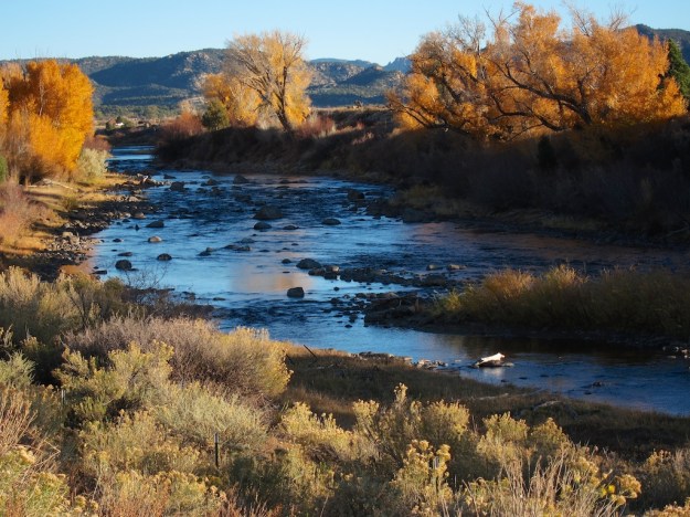 Lovely Arkansas River near Buena Vista, Colorado