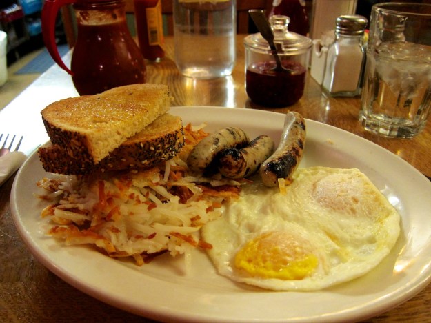 First-class breakfast at Village Smithy Restaurant in Carbondale