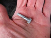 When I find this in my tire, I think I'm screwed.