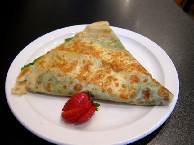 The crepes are indeed awesome at Amazing Crepes in Whitefish