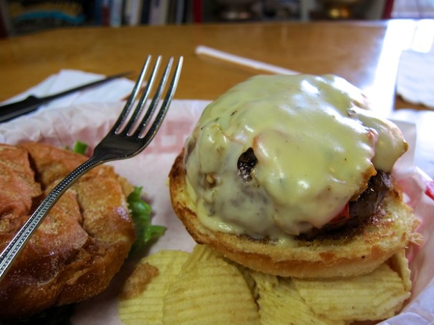 The name and the location's changing, but there's no disguising these fantastic green chile cheeseburgers at Santa Fe Bite