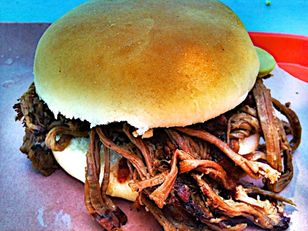 Chopped brisket sandwich for $6 hits the spot