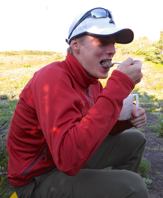 And the hungry customer isn't complaining... at least not to my face