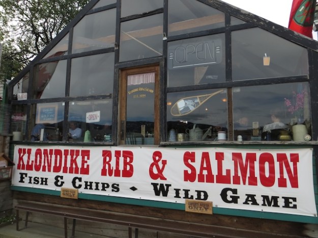 The Klondike Rib & Salmon building dates back to  around 1900