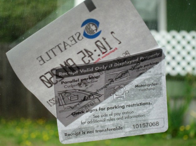 They certainly like to make street parking in Seattle complicated