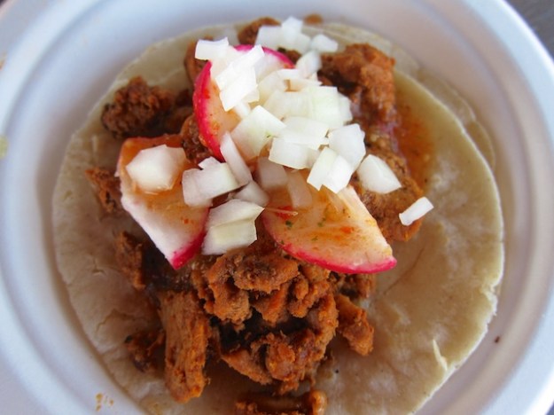A nice little adobada taco for just $1.50