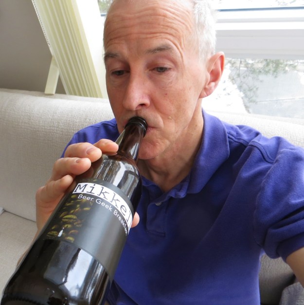 The chocolaty  "breakfast" beer and the geek