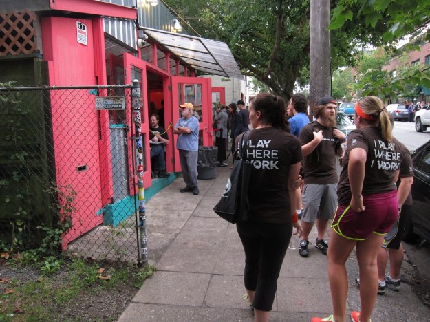 There's usually a healthy line for Paseo's Cuban-style sandwiches