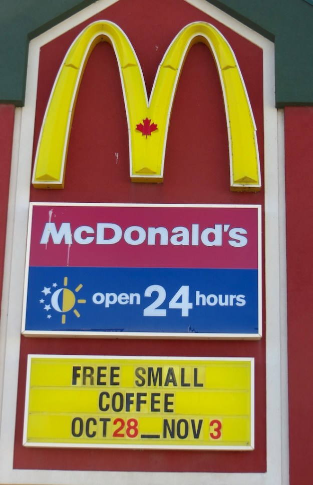 Still the fast-food king, though I see some slippage