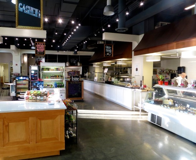 Bite Groceteria & Cafe is in a bright, airy building in Calgary's Inglewood district