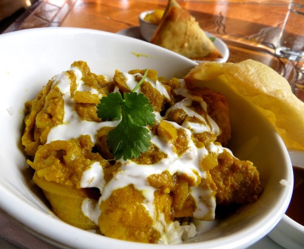 The Burmese chicken curry is from an old family recipe