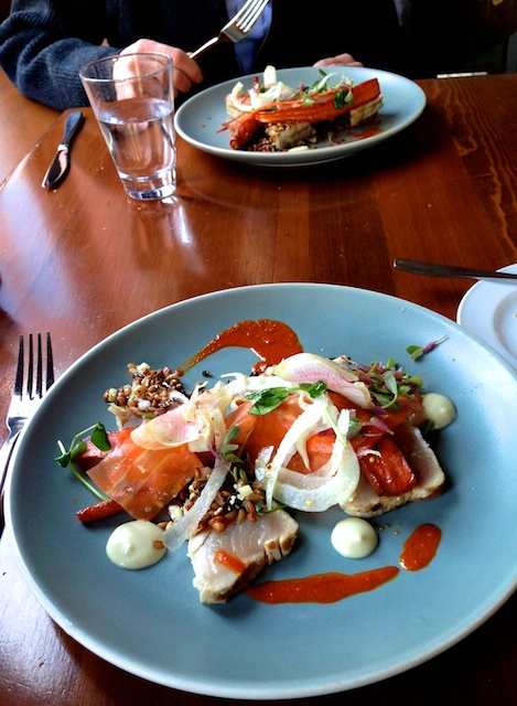 Don't you want to just run down to Calgary's River Cafe and dive into this divine tuna dish?