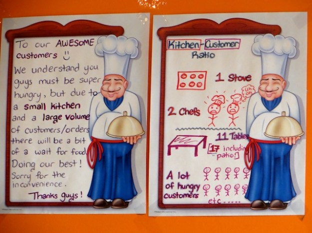 John's Breakfast & Lunch offers ample warning about being patient. In my case, the breakfast arrived hot and fast