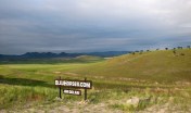 Fabulous sculptures near Three Forks, Montana