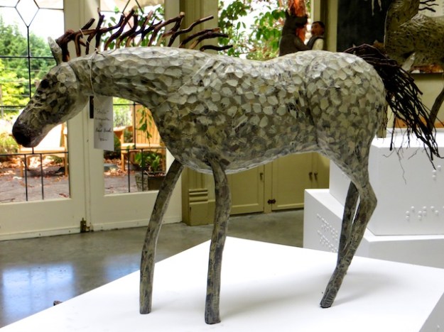 The Blue Horse Folk Art Gallery is what Salt Spring Island is all about