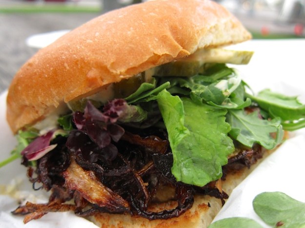 Everything's better with a little butter, including this fresh-ground burger at The Street Grill