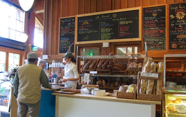 The daily bread and food menu