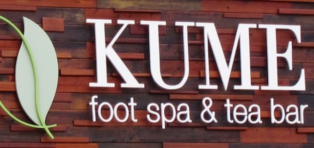 What do they soak to make the tea at this Oakland spa?