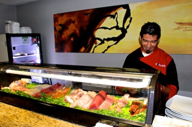 Jose Angel Huerta is the mad genius at Koi Sushi
