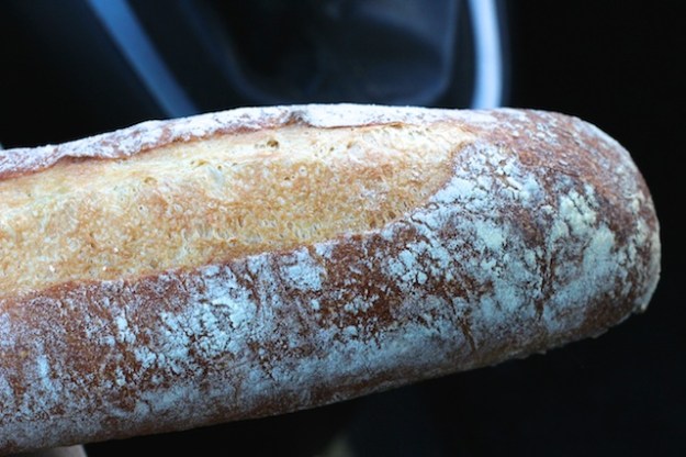 I just want to tear into this sourdough baguette
