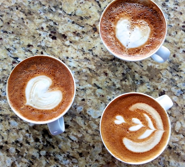 Three free lattes. Can't beat that