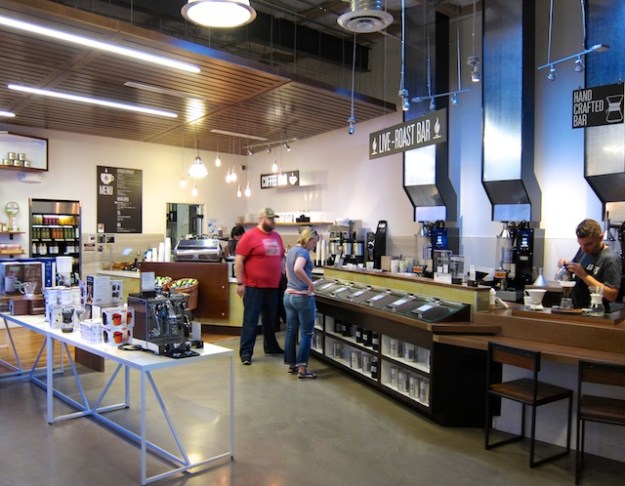 Artis offers a full-coffee experience, including custom bean roasting