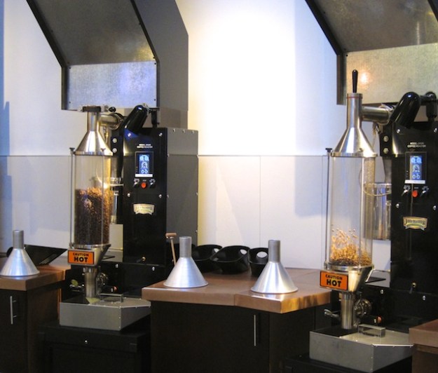 Beans roasted to order