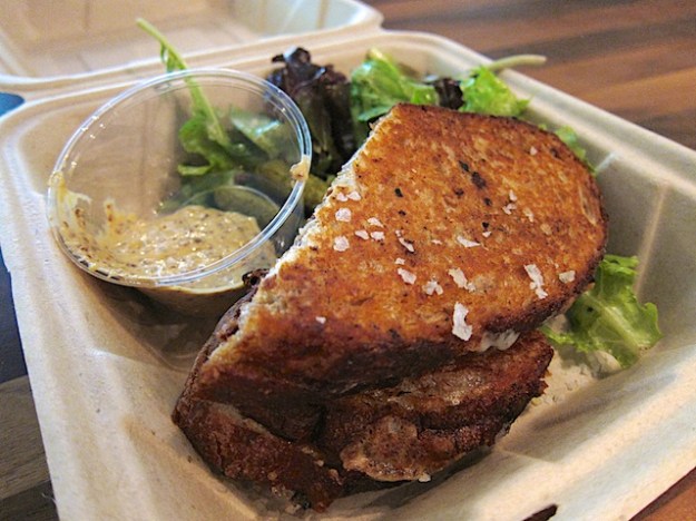 Just calling this a grilled cheese does this sandwich a disservice