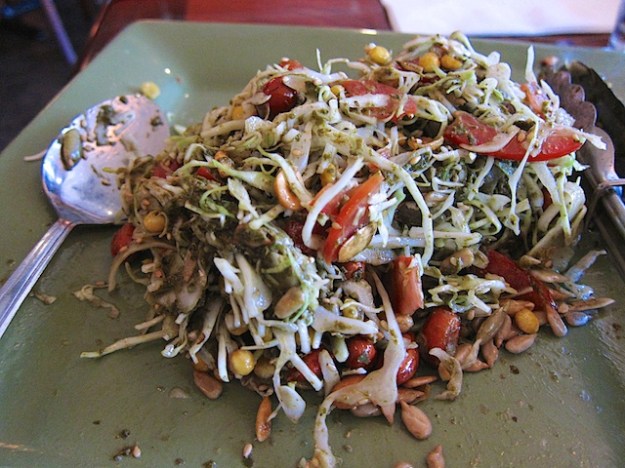 Ready to tuck into this most exotic tea salad