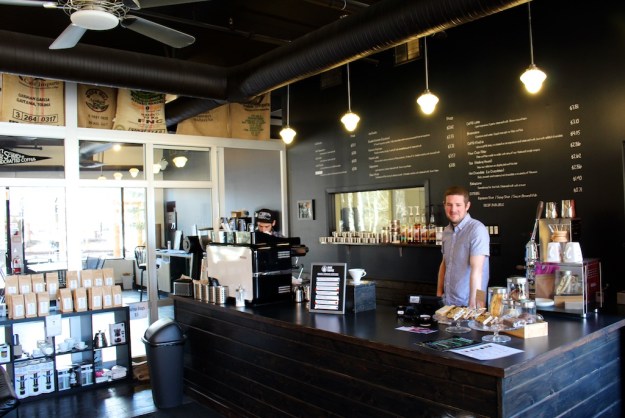 RAVE Coffee is a great Canmore place to pick up fresh-roasted beans or savour a pour-over
