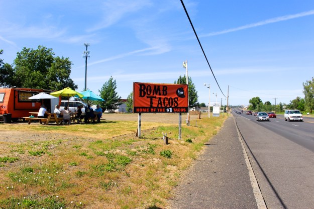 The perfect setting for chowing down