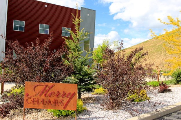 Merry Cellars has a lovely front patio