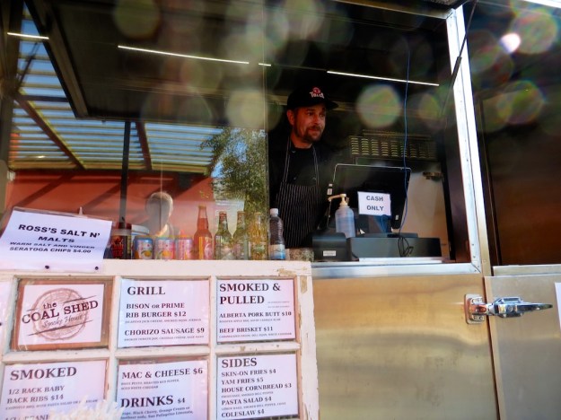 The carnivorous Coal Shed Smoke House sits next door