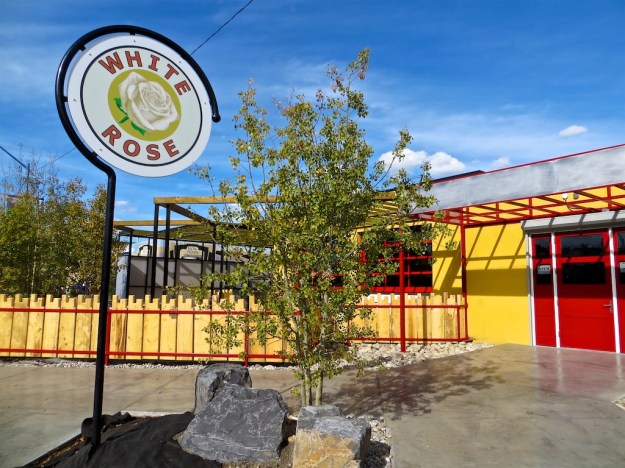 White Rose is named for an old Bowness gas station that once stood here